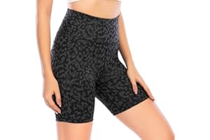 OVRUNS Women's Running Shorts High Waist Sports for Gym Workout Cycling Yoga with Pockets