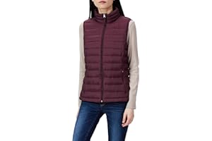 Amazon Essentials Chaleco Plumífero Plegable y Ligero, Resistente al Agua Mujer