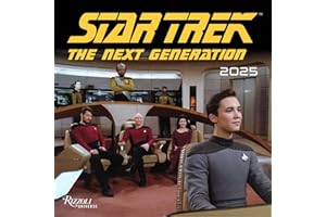 RIZZOLI Star Trek : The Next Generation 2025 Wall Calendar