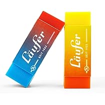 2 Gomme Trasparenti Morbide - Cancella Senza Segni, Perfette Per Scuola, Ufficio E Disegno - Foto 5