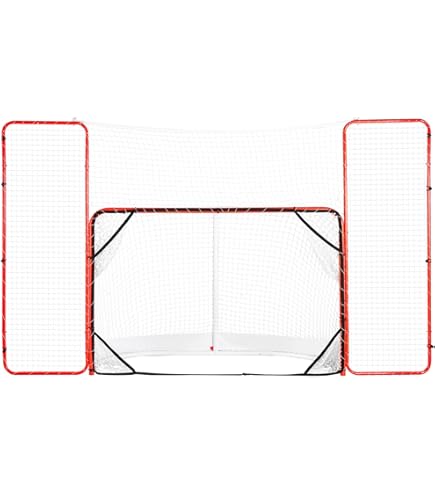 Porta Da Hockey ProSport - 183x122cm, Rosso, Per Hockey Su Ghiaccio E Street - Foto 6