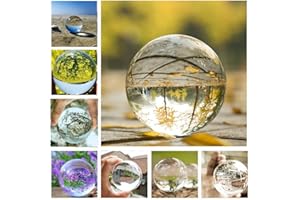 showll Glaskugel/Glaskugeln/Kristallkugeln Perfekt fur Meditationen, Heilung, Fotografie Zuhause/Buro Dekorationen/Hochzeit,70mm