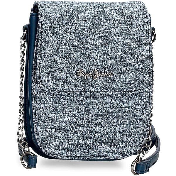 Sac à Main Pepe Jeans Lena En Cuir Synthétique - 20x11x4cm - Avec Protection RFID