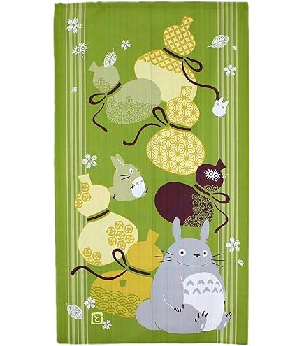 Studio Ghibli Kiki's Delivery Service Cafe Curtain With Jiji - Decorative Doorway Curtain, Made In Japan, Polyester
