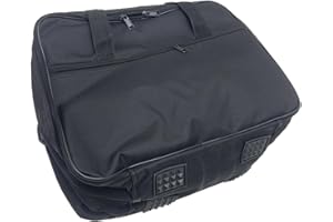 LOVIVER Drum Pedal Bag Double Pedal Storage Bag Oxford Cloth Thick Padded Waterproof Carrying Case Double Bass Drum Pedals Shoulder Bag for Musician