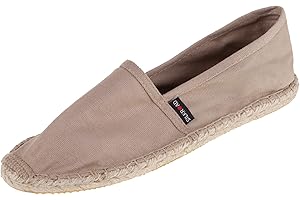 Japanwelt Espadrilles für Damen & Herren I Sommerlatschen Latschen Sommer Slipper Sommerschuhe Freizeitschuhe Flache-Schuhe Leinenschuhe Canvas Sneaker Damen-Slip-On Unisex, atmungsaktiv & bequem