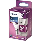 Philips LED 60W P48 E14 Beyaz Işık Dim Edilmez Ampul