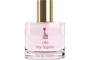 Sophie La Girafe Oh! My Sophie Eau de Toilette Natural Perfume Spray, Vegan and Dermatologically tested EDT Fragrance for Kids Age 5+, 50ml