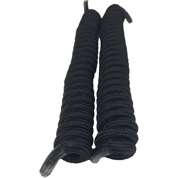 12-Pack Curly No-Tie Shoelaces | Stretch Elastic Spring Laces For Sneakers & Casual Shoes