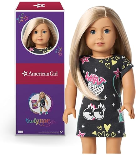 American Girl Truly Me 18-inch Doll #125 With Hazel Eyes, Curly - Foto 3