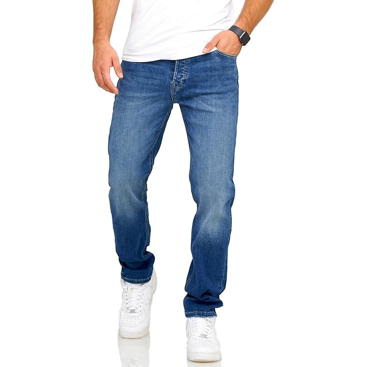 JACK & JONES Herren Straight Leg Jeans Stan Osaka Jj 748 Core Noos