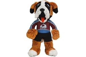 Bleacher Creatures Colorado Avalanche Bernie 10" Plush Figure- A Mascot for Play or Display