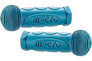 Micro® | Puños Originales Mangos para Manillar Patinete o Bicicleta Niños y Niñas Antideslizantes y Antisudoración | Compatible con la mayoría de Marcas | Pack 2 Unidades