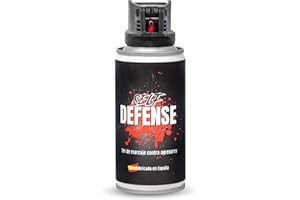 Self Defense Spray Defensa Personal Tamaño Especial XXL 150ml - Gel Marcador Seguridad Más Potente Efectivo Mayor Duración Más Rendimiento Espray Identificador Marcaje Delincuentes 100% Legal España