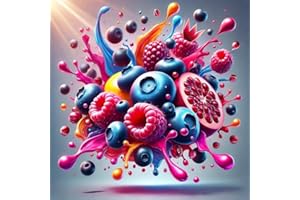 ‎SASAMI Heidelbeere Himbeere - Blueberry Raspberry Aroma Konzentrat - Vegan - Sasami - 10ml