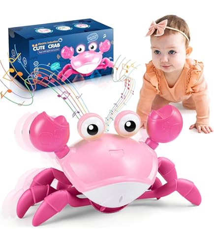Toy Dancing Octopus Baby Toy, Crawling Tummy Time Toys For Toddler