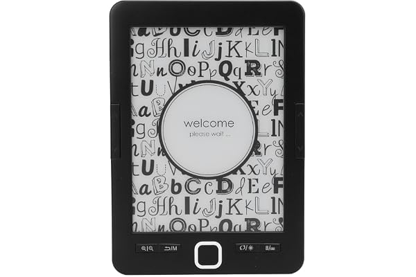 Lecteur de Livres électroniques 8G, Lecteur électronique à écran d'encre de des Yeux de 6 Pouces, Appareils de Lecture Portables à Fonctions Multiples Réglables de 1500 MAh,