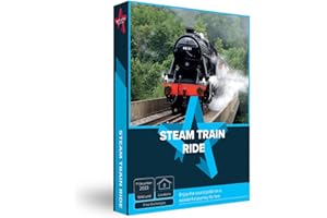 Activity Superstore Steam Train Gift Experience Voucher For Two, Available at 5 UK Locations, 18-month Validity, Experience Days, Train Gifts, Couples Gifts, Retirement Gifts