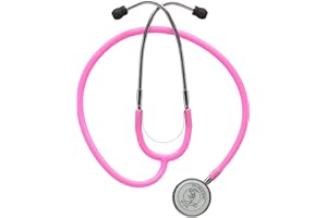 NCD Medical/Prestige Medical S108-Hpk Dual Head Stetoscopio, Rosa Tube