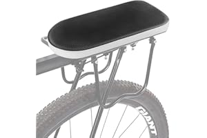 KAKBRT Coussin de siège arrière vélo,Siège arrière Accessoires de vélo,Siège de vélo Universel pour siège d'enfant avec Porte-bébé,Confortable pour Les Enfants Ou Les Adultes