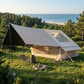 Pikas Rovos Şişme Kamp &Ccedil;adırı 6 Kişilik | B&uuml;y&uuml;k Boy Aile &Ccedil;adırı | Hızlı Kurulum Hava Direkli | Kamp, Glamping, Festival ve Ou