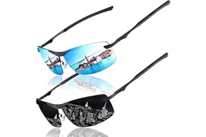 PERFECTMIAOXUAN Stylowe Okulary Przeciwsłoneczne dla Męskie i Damskie Lekka metalowa rama zewnętrzna ochrona UV400 sportu na świeżym powietrzu jazdy na rowerze wędkowania wędrówe