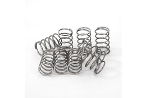 GUNGY Molle Compressione 25mm Molla in Acciaio Inossidabile 304 Diametro Filo 1,4mm Diametro interno 12mm Forza Molla 2,62kg 10 Pezzi