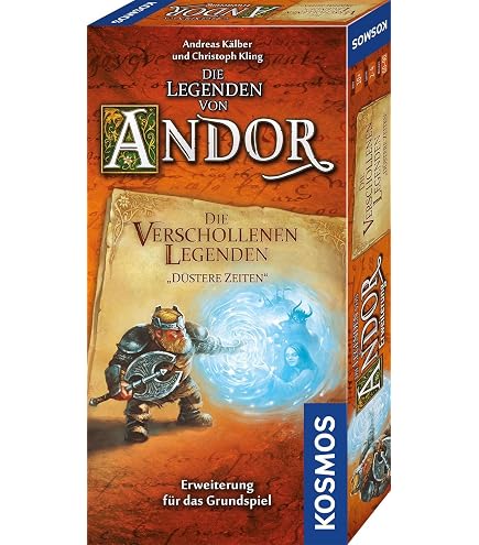 Kosmos 683351 Le Leggende di Andor – Il Freddo eterno, Gioco Indipendente per l'avventura pluripremiata Le Leggende di Andor, Gioco da Tavolo Fantasy cooperativo a Partire dai 10 Anni in su