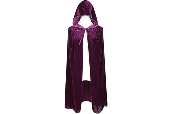 Txian Kids Cape en Velours à Capuche Halloween Christmas Fancy Cape pour Enfants