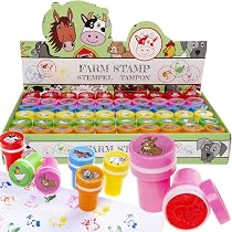 36 Bögen Bauernhof-Tier-Gesichtsaufkleber Zum Selbermachen – Kinder-Bastelset Für Party & Kreativität