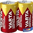 VARTA Longlife Max Power D Mono LR20 (2-pack) Alkaline Batteries – Made in Germany – ideal for toys and everyday devices