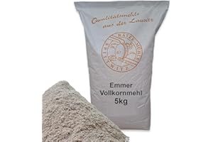‎ZANASTA Emmervollkornmehl 5kg frisch aus der Rätze-Mühle in bester Qualität 100% regional und naturbelassen