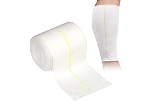 YEASING Tubular 2 Way Stretch Bandages 10.75cm x5m Washable Elastic Sport Bandage Support for Dressing Retention Wet Dry Wrapping