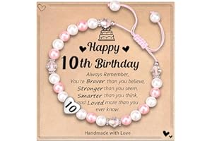 BINOSTER 9-13 Year Old Gifts for Girls Birthday Presents Kawaii Bracelets Cool Teenage Girls Gifts for Daughter Sister Friends Granddaughter Niece 9th-13th Birthday Decorations Girl