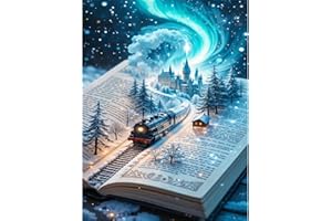 CLYCTIP Christmas Diamond Painting Kits for Adults, Christmas Diamond Art Kit,Home Decor, 30x40 cm(311UK)