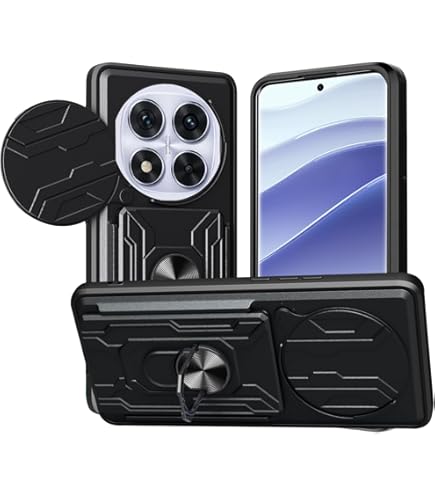 Generic Compatible With Xiaomi Redmi Note 14 Pro 5G/ Xiaomi POCO X7 5G Case, Hybrid Heavy Duty Protection Defender Kickstand Armor Case Cover, Anti-Fall Drop Protection, Shockproof Case, Black | Best Price - View #7