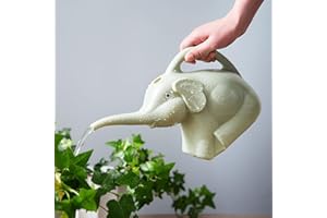 Dirfuny 2L Elephant Plant Watering Can for Houseplant Watering Can with Spout for Indoor or Outdoor Gardening