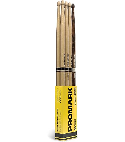 Baguettes Vater VHJW908 Série Player's Design Jay Weinberg '908' - Lot De 3 Paires, Hickory Pour Batterie Heavy Metal