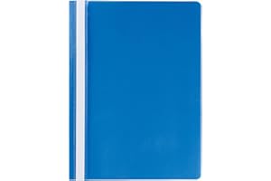Q-Connect A4 Project Folder - Blue, Pack of 25