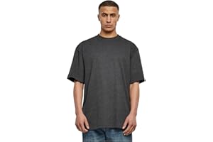 Urban Classics Men's Tall Tee Oversized Short Sleeves T-Shirt with Dropped Shoulders, 100% Jersey Cotton