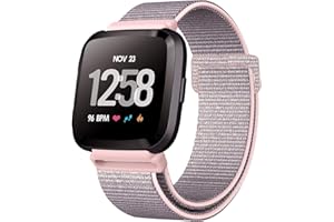ANNYOO Bransoletka kompatybilna z Fitbit Versa i Versa Lite i Versa 2, dla kobiet i mężczyzn