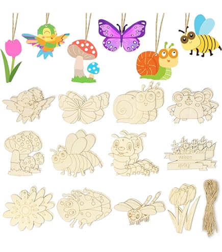 Lot De 38 Kits Bricolage Voiture Enfant Bois - Peinture, Pinceaux Et Autocollants Inclus