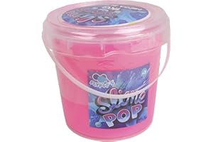 FLYPOP'S - Pot 1 Kg Slime - Loisir Créatif - 035635 - Couleur Aléatoire - Plastique - Jouet Enfant - Cadeau - Activités Manuelles - Jouet Enfant - Anniversaire - 12 cm x 12 cm - À Partir de 3 Ans