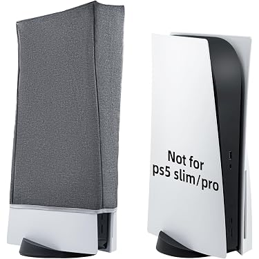 Sony Accessori per Tablets-Custodie Marca Modello CUSTODIA per Console PS5 BLU-Ray STEELDIGI FP01B Black (nero