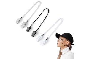 CHENNAN 3 stycken hatt retainer clip, hatt hållare clips cap retainer clip, säkerhet vindtät grepp, mösshållare hatt klämma l