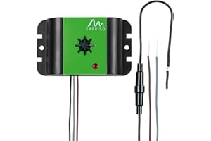 Gardigo 78490 Répulsif Anti-Fouine pour Auto Répulsif Ultrason Martres Rongeurs pour Voiture, Compartiment Moteur Branchement sur la Batterie d'Automobile