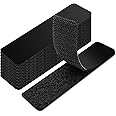 Art3d 40 Sets Hook and Loop Tape Sticky Back,1 in. x 4 in. Heavy Duty Double-Sided Tape Self Adhesive Strip Mounting Tape Perfect for Home and Office