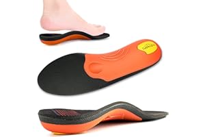 IFITNA Support de voûte plantaire pleine longueur avec semelle intérieure orthopédique absorbant les chocs, insert pour pieds plats, fasciite plantaire et aide à soulager les douleurs au pied pour…