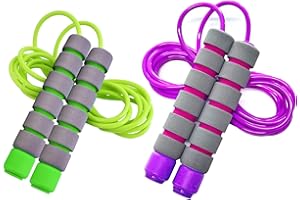 Homello Verstellbare Springseil Kinder 6 Jahre, seilspringen mit Hautfreundlichen Schaumgriffen für Jungen und Mädchen für Fitness/Training/Spiel/Fett Brennen Übung