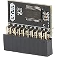 TPM 2.0 Encryption Security Module, 20Pin TPM Module for Win11 for Gigabyte for ASUS 2x10P Standalone Crypto Processor Security Module